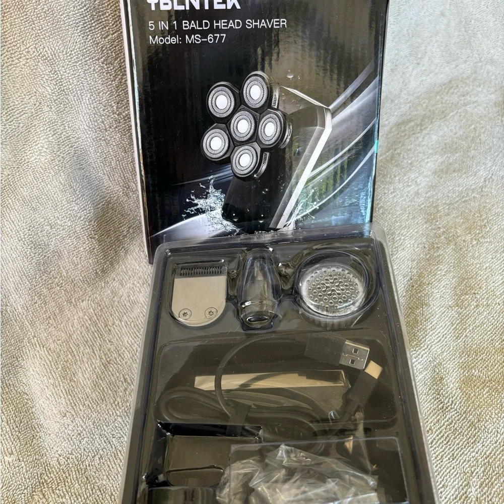 Multifunctional Men’s 5-in-1 Electric Head Shaver Kit‎ for Bald Men